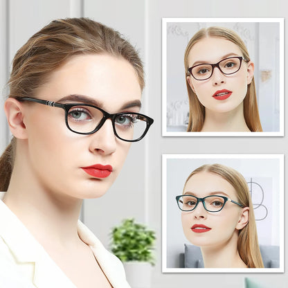 Marco de anteojos recetados Fashion Fashion Miopia Gafas ópticas Pequeños gafas de ojo de acetato de ojo de ojo Gafas de lujo marco Nai