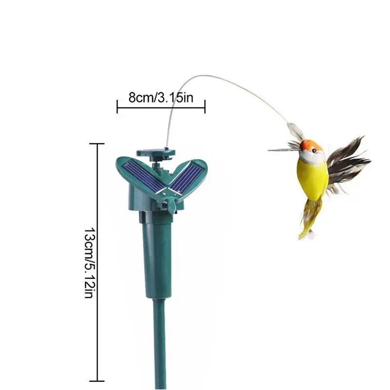 Birgin de papillon volant à énergie solaire décor de jardin de jardin de jardin de jardin
