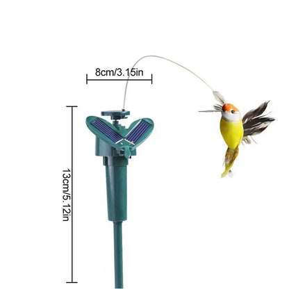Birgin de papillon volant à énergie solaire décor de jardin de jardin de jardin de jardin