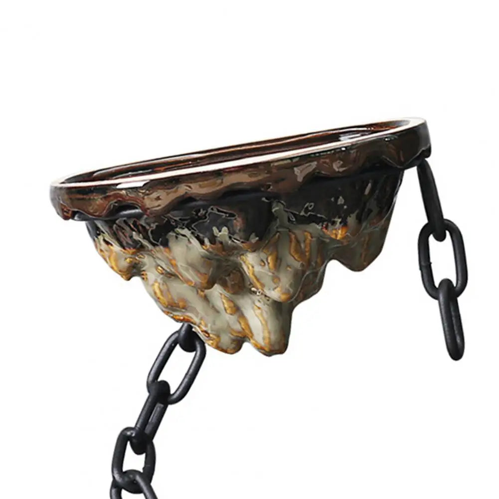 Sočna simulacija lonca simulacija rokera Željezna bonsai plantaža Ovjes za viseći tip cvijeća krug/kvadratni osnovni dekor