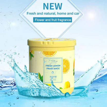 Ny 190g langvarig solid luftfriskere for hjemme- og bilduftboks Deodorant Toalett Aromatherapy Solid Balm Freshenerer