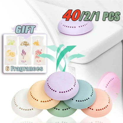 40-1pcs Forme d'aromathérapie à air solide solide parfum de déodorant déodorant garde-robe voiture maison rond