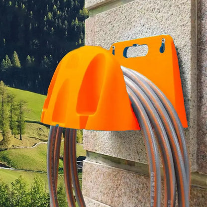 1 stk. Vægmonteret haven Irrigation Slange Rørbøjle Plaststativ Tød Vanding Slange Organizer Storager Holder Pipe Winding Frame