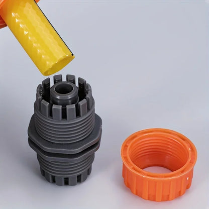 Haveslangestik 1/2 "3/4" 1 "tommer rørkobling Stop vandstik 12mm 19 mm 25 mm slangeboring Reparation Fællesvanding