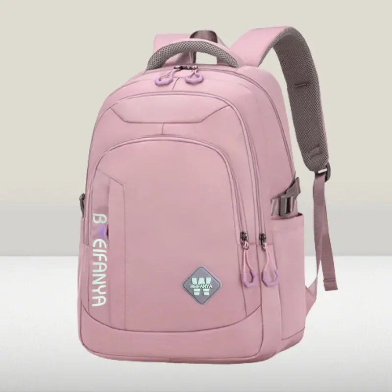 Rucsac din nylon pentru femei cu capacitate mare și rezistent la umăr rezistent la apă