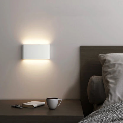 PIR sensor LED Modern Outdoor Waterproof Wall Lamp Indoor Bedroom Living Room Balcony Wall Light Home Lighting Aluminum Wall