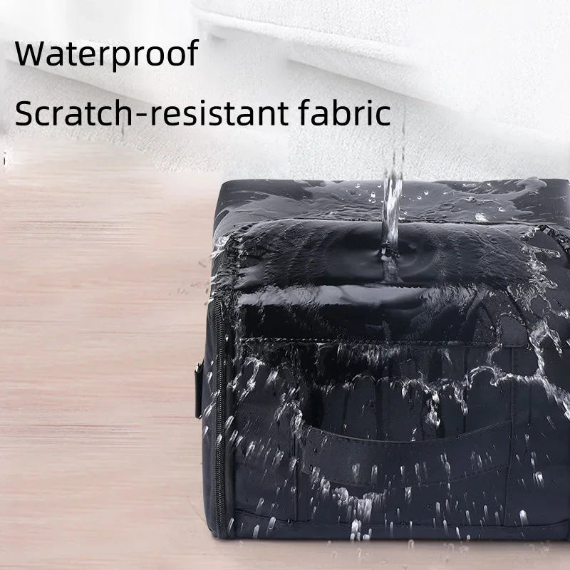 Nová velká kapacita make-up bag Multi-vrstva manikúra kadeřník vyšívací sada pro kosmetiku kosmetika