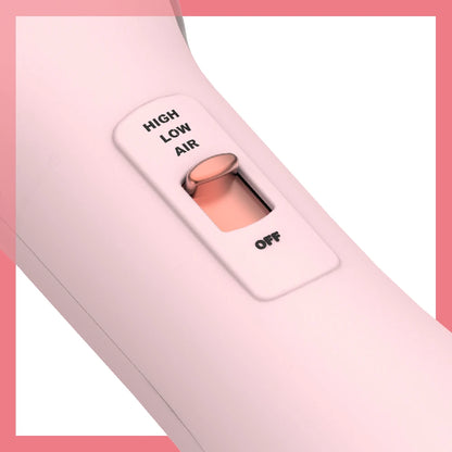 Lisapro Cepillo de aire caliente de un solo paso 2.0 Soft Touch Pink Electric Choves Electric