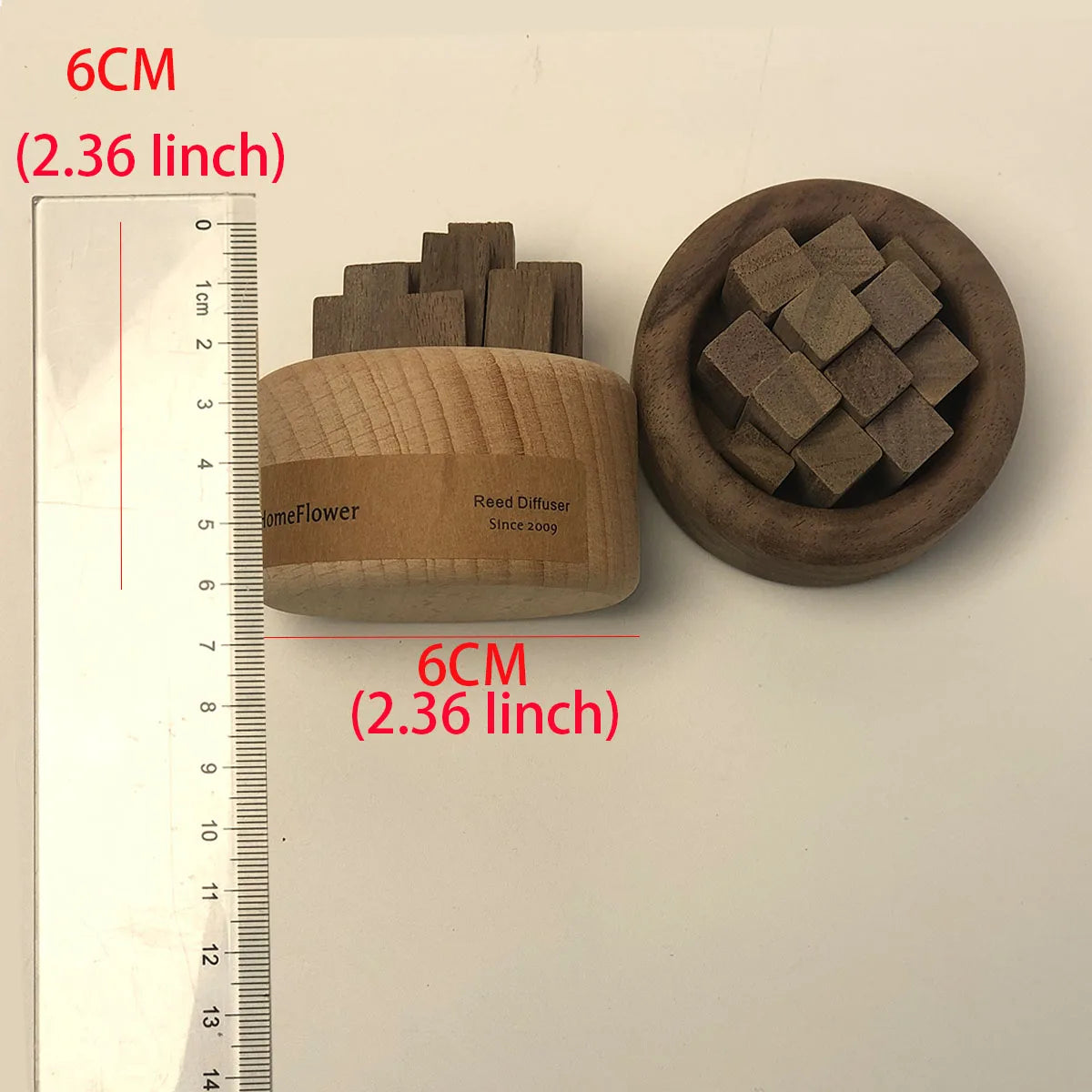 1pcs Difusser Home Fragrence No essencial Ail Wood Scent