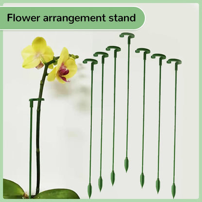 5/10/20 stk plöntur styður blóm stand fiðrildi Orchid Support Rod Climbing Plöntur Stick Protection Grænmeti birgðir