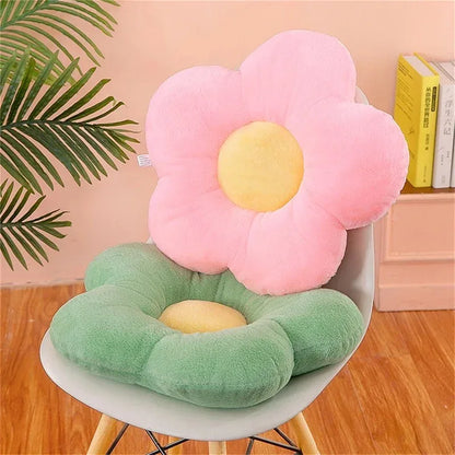 Haute Qulity Fleule Shape Oreiller Cushion Office Coussins de tournesol