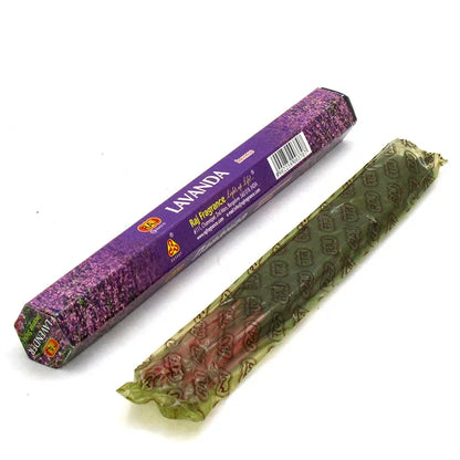 Y 20 Sticks India Lavendel Røgelse Sandal Meditation Jasmine Hjem Duft Soveværelse Toilet Agarwood Tibetansk Linie Aromaterapi