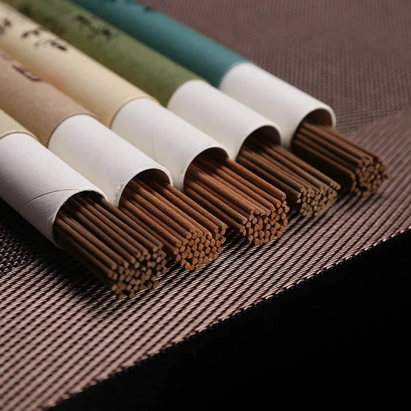 Yxymcf 40 Sticks natürlicher Sandelholz Weihrauch Schlaf Chinesische Heimatkornstöcke Aromatherapie Raum Duft Buddhistische Lieferungen