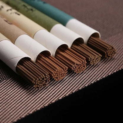 Yxymcf 40 Sticks natürlicher Sandelholz Weihrauch Schlaf Chinesische Heimatkornstöcke Aromatherapie Raum Duft Buddhistische Lieferungen