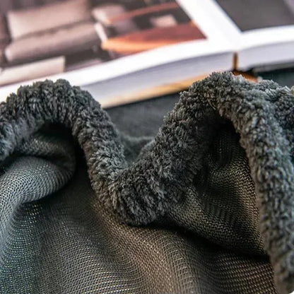 Myk varm plysjmontert ark Elastisk madrassdeksel fluffy korall fleece sengetøy vinter par luksuriøse dobbeltseng sengetøy