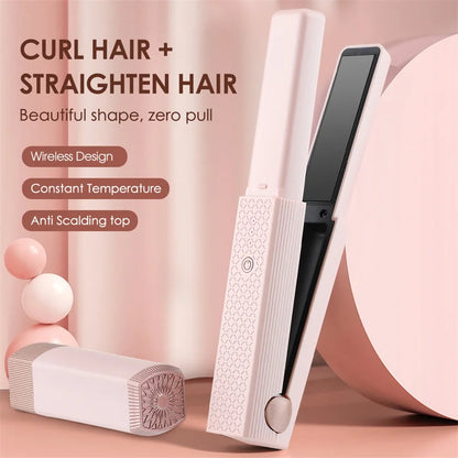 USB nabíjanie vlasov a natáčanie salón Mini ploché železné vlasy Styling Styling Tools