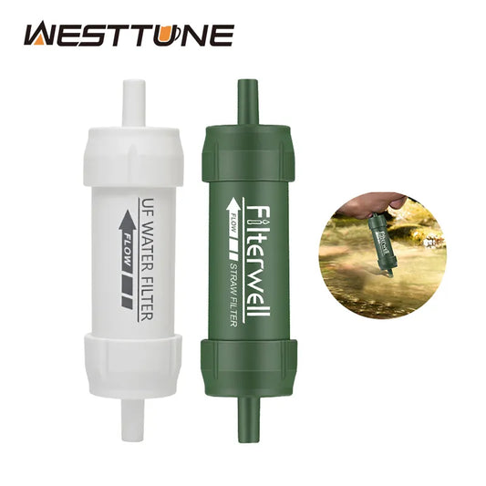 Westtune Mini Mini Filtri Uji Filtri i Ujit Pastrimi i Kampingut Pastrues Portable Uji Purifikues i Ujit për Mbijetim ose Furnizime Urgjente