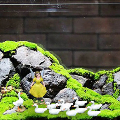 Hedgehog Rrëshirë artizanale Knickknacks Fairy Tale përralla Props Statuja e Kafshëve Shtëpi Multicolor Micro Peisazhi