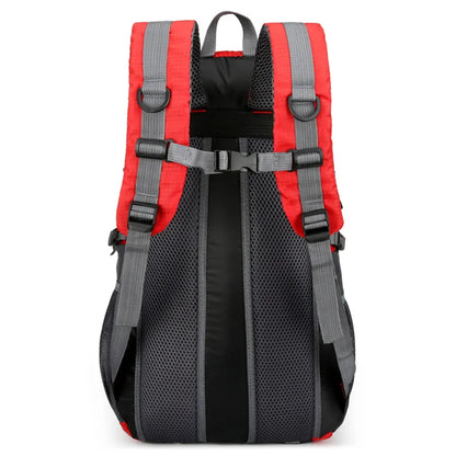 Classic 40L Outdoor Backpack Men Women Mulheres de alta qualidade Travel Backpack Back for Men Causal Patchwork Sport Backpack Women