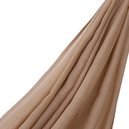 חטיבות מוסלמיות לנשים צעיף צעיף רגיל דק Femme Musulman Soft Viscose Rayon Headscarf אסלאמי טורבן סרט 200x85 ס"מ