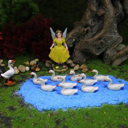Hedgehog Rrëshirë artizanale Knickknacks Fairy Tale përralla Props Statuja e Kafshëve Shtëpi Multicolor Micro Peisazhi