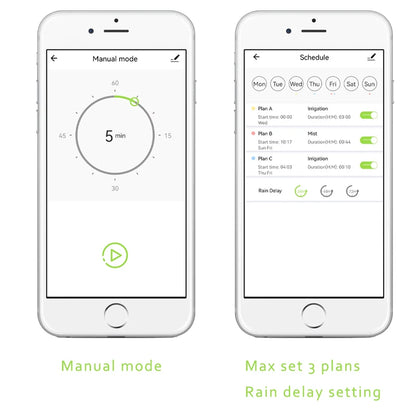 WiFi Tuya Smart Home Garden Automatisch Smart Garden Schlauch Wasserhahn Timer WiFi Lawn Sprinkler Controller Bewässerungssystem