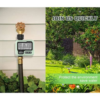 HCT-322 Automatisk vanntimer Garden Digital Irrigation Machine Intelligent Sprinkler Brukt utendørs for å spare vann og tid