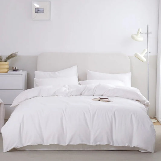 2/3ks 100% Cotton Cover Cover Sada, Kvalitný textilný počet textilných látok, dvojitá sada prikrývok s jedným kráľom Queen Cotton