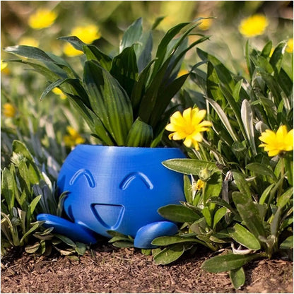 Oddish -Pflanzer Oddish Blumentopf Sukkulente Blumenkinder Pflanzentopf Pflanzer