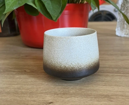Ceramic Cup Vintage Coarse Pottery Coffee Cup Household drinking single cup cooking tea cups around the stove