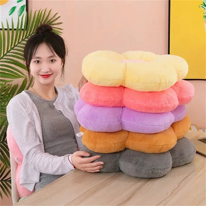Haute Qulity Fleule Shape Oreiller Cushion Office Coussins de tournesol
