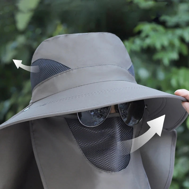 Sommerbeskyttende hatt utendørs camping solhatt kvinner s fotturbar solhatt