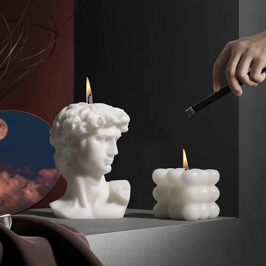 Stile nordico David Candele profumate Mordern Desktop Decorazioni Accessori aroma candele regali di compleanno decorazioni di candele di lusso