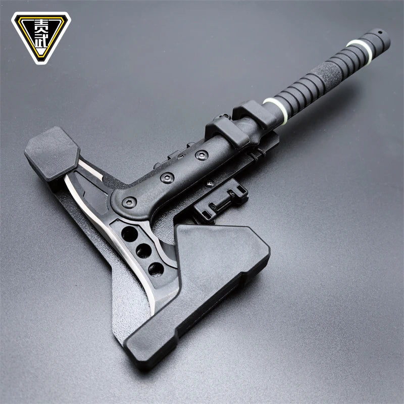 Udendørs taktisk øks Selvforsvar Overlevelsesudstyr Battle Ax Set Emergency Tools Cutting Firewood Camp Engineer Ax Set