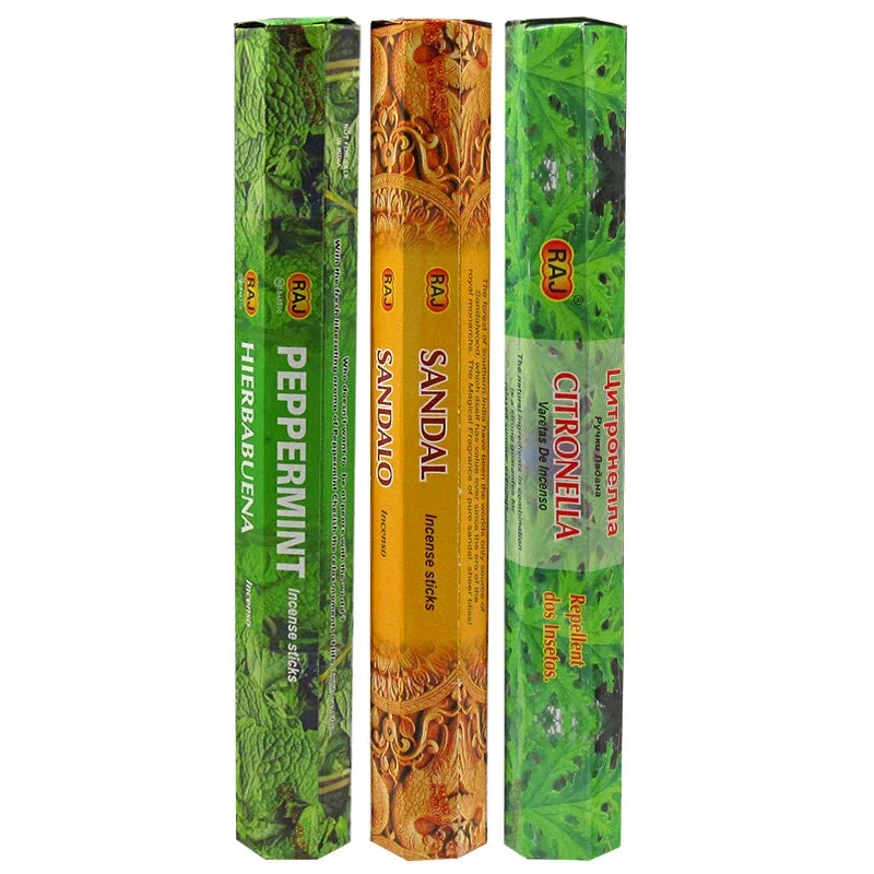 Y 20 Sticks India Lavendel Røgelse Sandal Meditation Jasmine Hjem Duft Soveværelse Toilet Agarwood Tibetansk Linie Aromaterapi