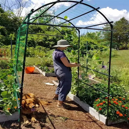 Garden Netting Plant Vine Growing Holder Robust Plant Trellis Support Holder agurk hængende melon klatring netto haveforsyninger