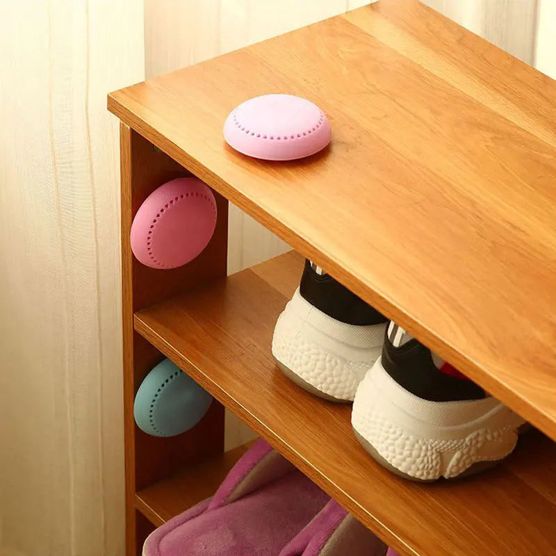 10pcs Toilet Air Deodorant Solid Round Fisher Aromatherapy Fragrance Lasting Deodorization Toilet Bedroom Wardrobe Car Home