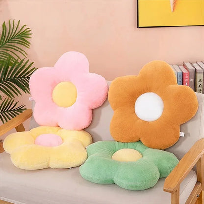 Haute Qulity Fleule Shape Oreiller Cushion Office Coussins de tournesol