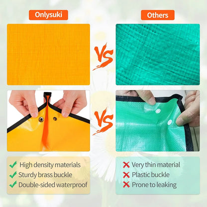 Tenxhere me lule që transplantojnë dyshekët e kopshtarisë mbjelljen e bimëve të bimëve që repotojnë dyshe të palosshme të kopshtarisë së papërshkueshme nga uji i papërshkueshëm nga uji