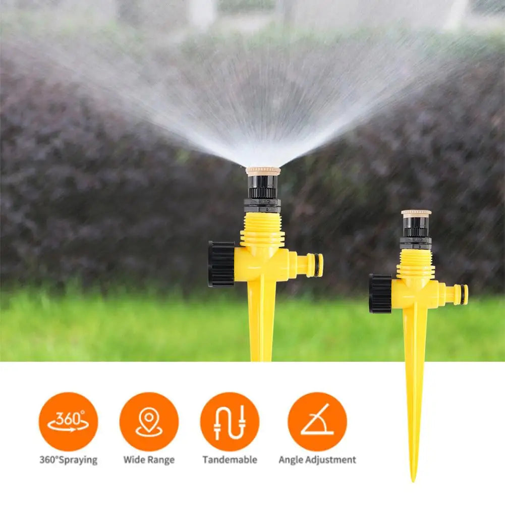 Tuinsproeier 360 ° rotatie irrigatie Watering System Automatische landbouw gazon boerderij kas planten water geven