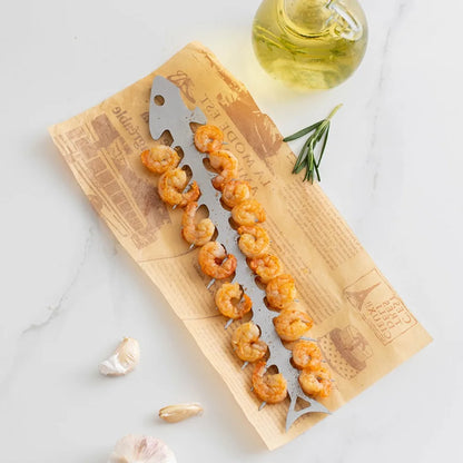 Metal Fishbone Shape Roast