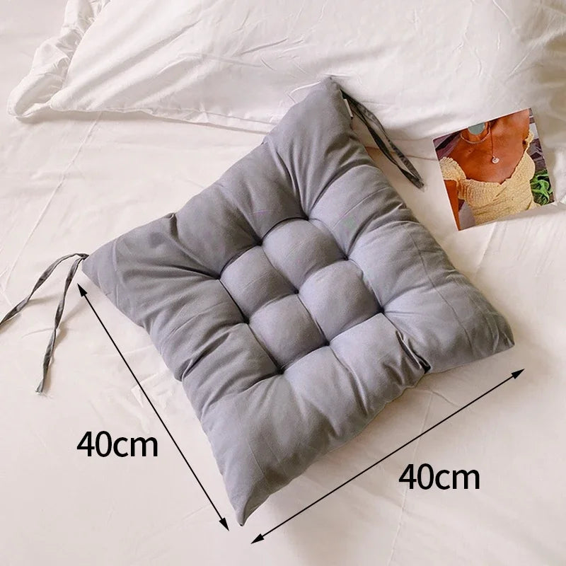 Chaise douce coussin du bureau à domicile canapé-siège coussins hanche coussin handren dossier lombaire coussinet de siège plaque de siège mat 40x40cm cojines 방석