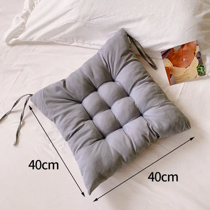 Chaise douce coussin du bureau à domicile canapé-siège coussins hanche coussin handren dossier lombaire coussinet de siège plaque de siège mat 40x40cm cojines 방석