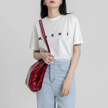 Fashion Patent Leather Femmes Sacs d'épalsine