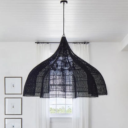 New Hight Quality Rattan Lamp Japanese Style Handmade Pendant Lights for Restaurant Hanglamp Dining Room Living Room Home Decor