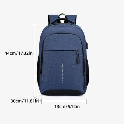 Herren -Rucksack große Kapazität Einfacher Modestudententasche für Modestudententasche