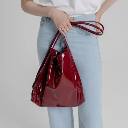 Fashion Patent Leather Femmes Sacs d'épalsine