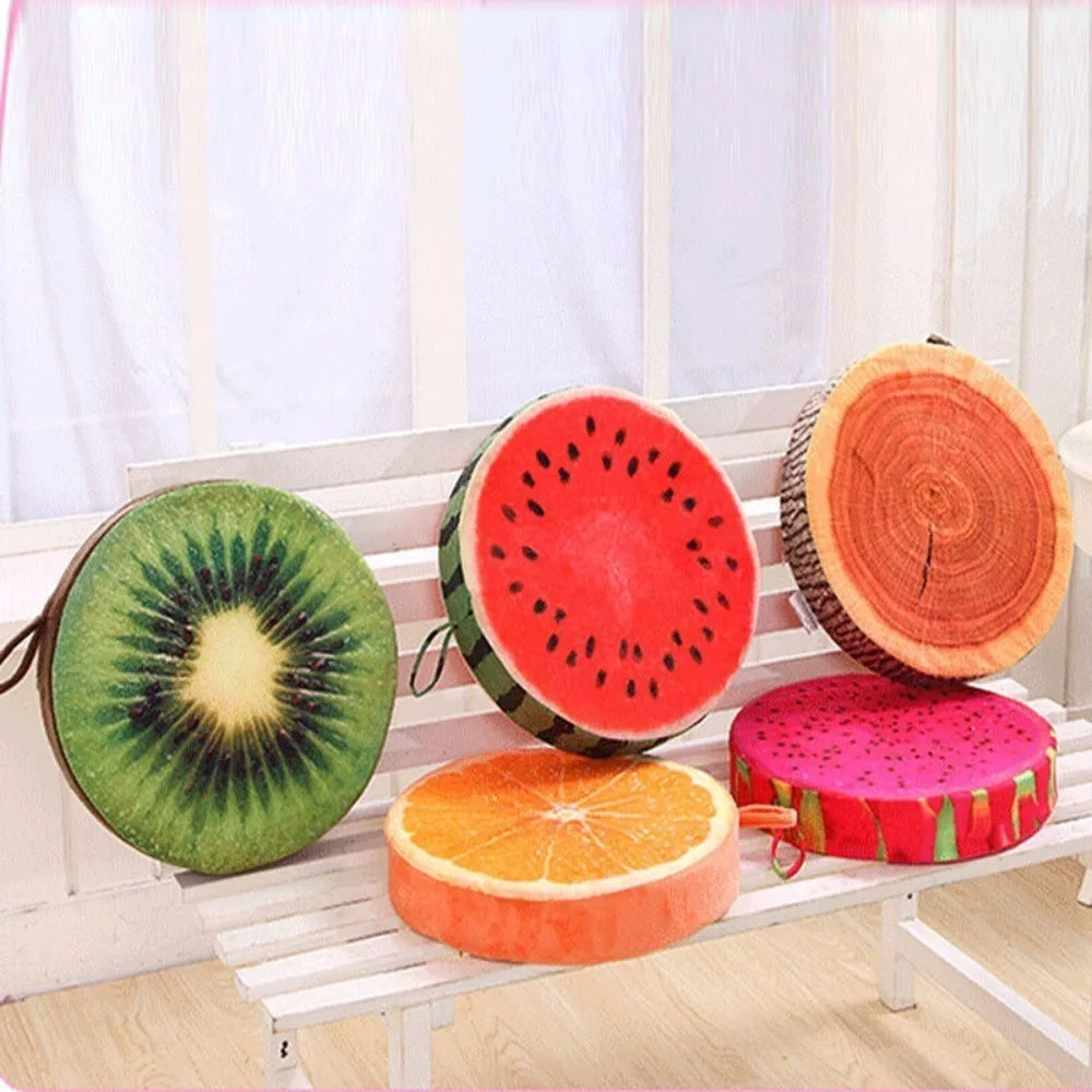 Komfortabel kontor sofa pute plysj Toy Garden Dining Outdoor Fruit Seat Pads Round Putow Seat Pads stolputer