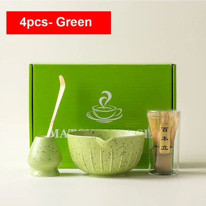 4/6PCS 7pcs Matcha White Tea Whisk Teaware Japanese Ceremony Bamboo Chasen Tea Tool Tea Brush Exquisite Matcha Kit for Teaset