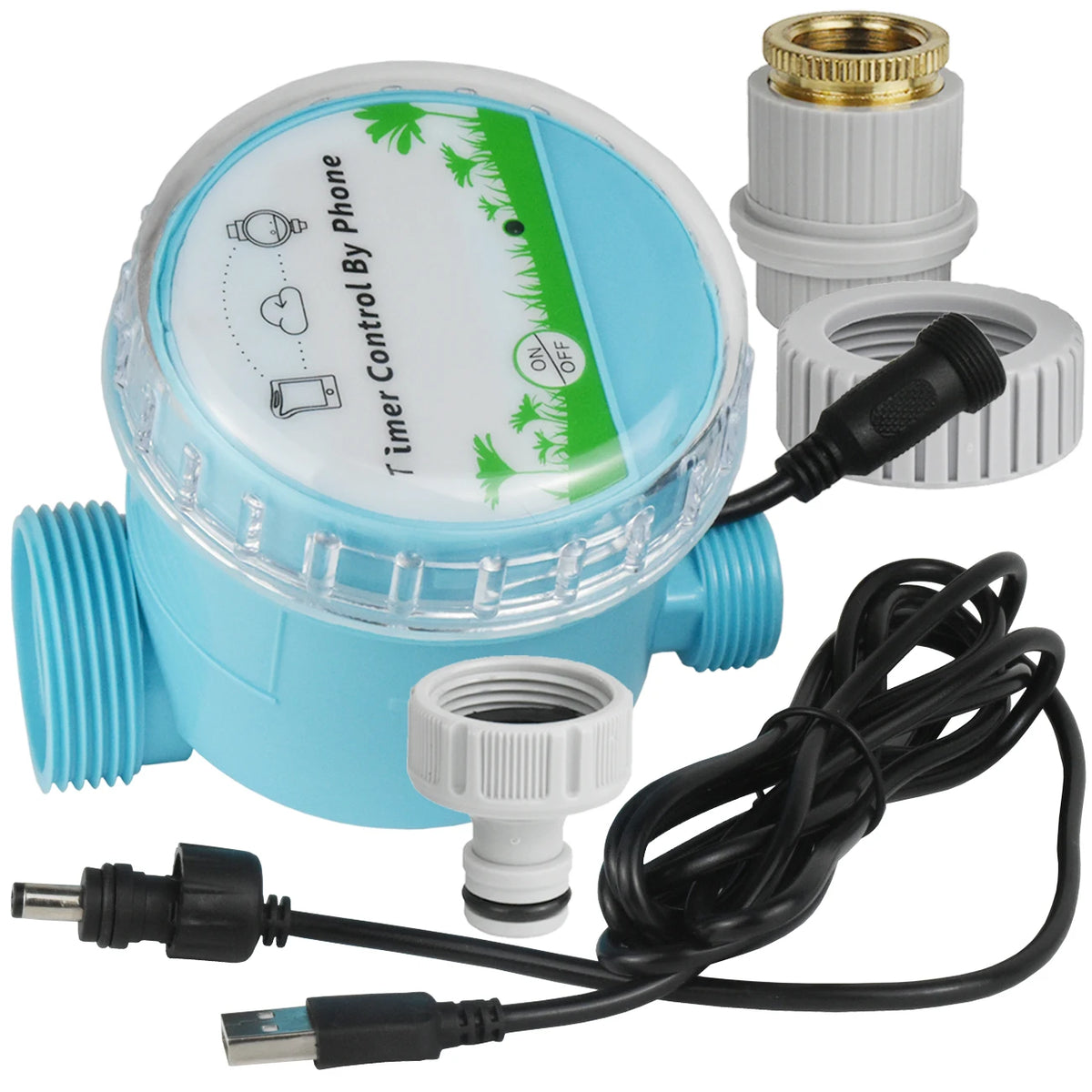 SPRYLE WiFi Wiless Wireless Smart Timer Home Garden Automatique Irrigation Arrosage Remote Contrôleur extérieur pour usine de serre